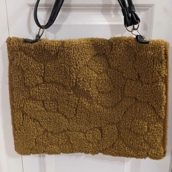 Vintage punch needle purse - Picture 2 of 5